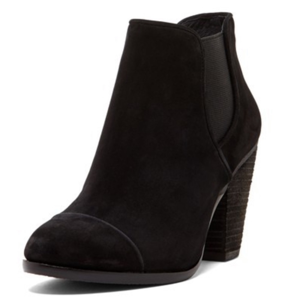 Vince Camuto Hame Suede Leather Ankle Boots 7.5